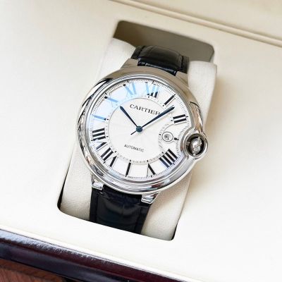 Imported Cartier Stainless Steel 44*12MM Business Leisure Men's Automatic Luxury Wrist Watch